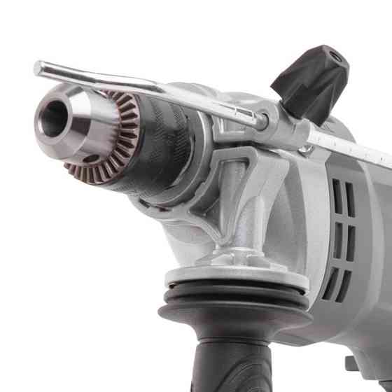 Дрель ударная, 0,95 кВт, 0-2800 об/мин, 1,5-13 мм, реверс, металлический корпус редуктора INTERTOOL DT-0121 Киев