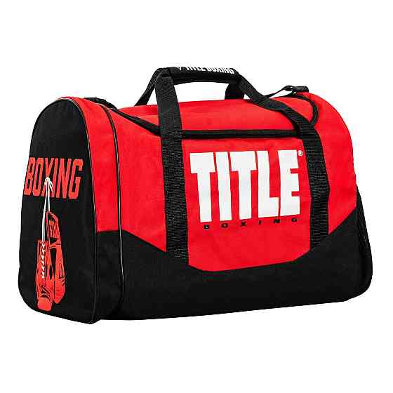 Спортивна сумка TITLE Boxing Individual Sport Bag Red Кам'янське