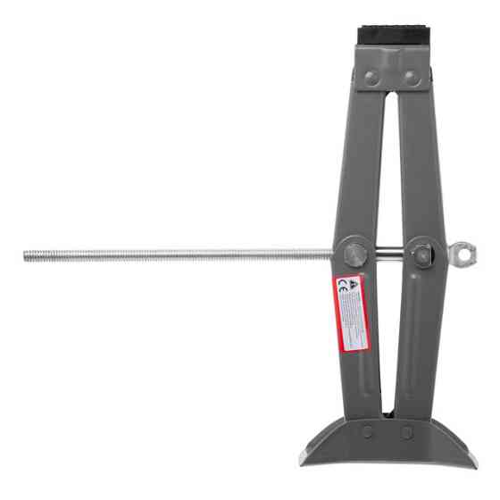 Домкрат механічний INTERTOOL GT0184, ромбоподібний 2т., гумовий упор., 110-400 мм для безпечного підйому авто Львів