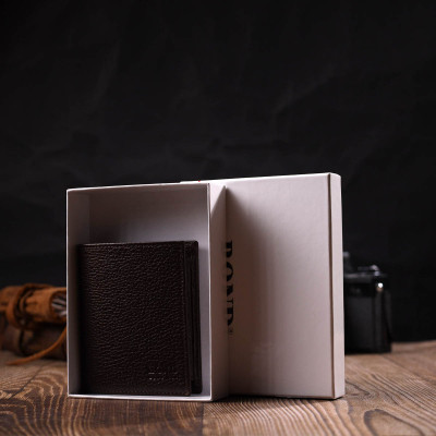 Кошелек Bond Accessories Из натуральной кожи Коричневый (21993) Винница - изображение 3