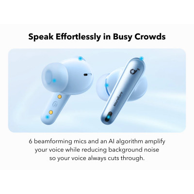 Наушники Anker SoundСore Liberty 4 NC Light Blue (A3947G61) Винница - изображение 10