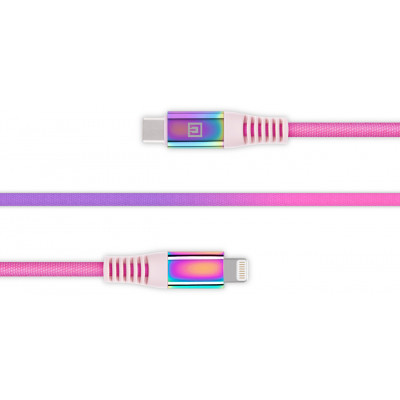 Дата кабель USB-C to Lightning 1.0m MFI Rainbow REAL-EL (EL123500054) Винница - изображение 4