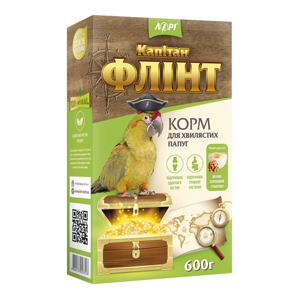 Корм для волнистых попугаев Флинт корм для птиц 600 г, Лори Винница - изображение 1