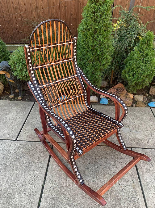 Кресло-качалка для отдыха, плетеное Киев - изображение 1