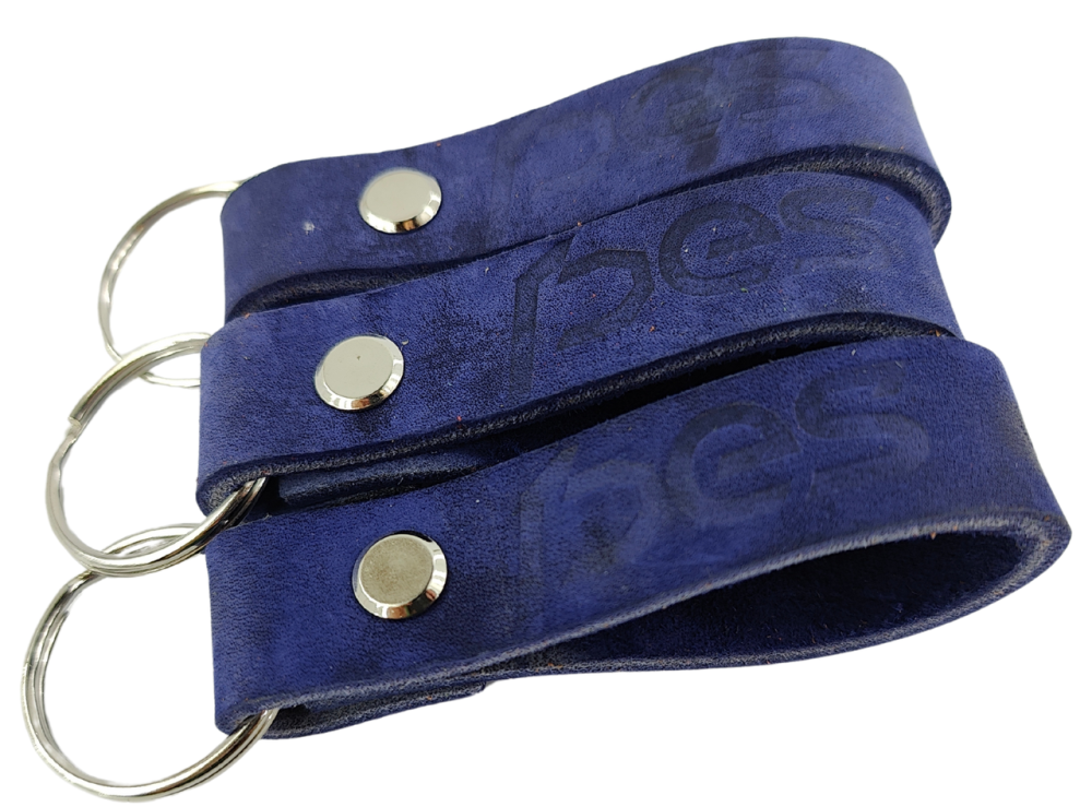 Брелок PES шкіряний  для ключів з тисненням Київ - фото 7