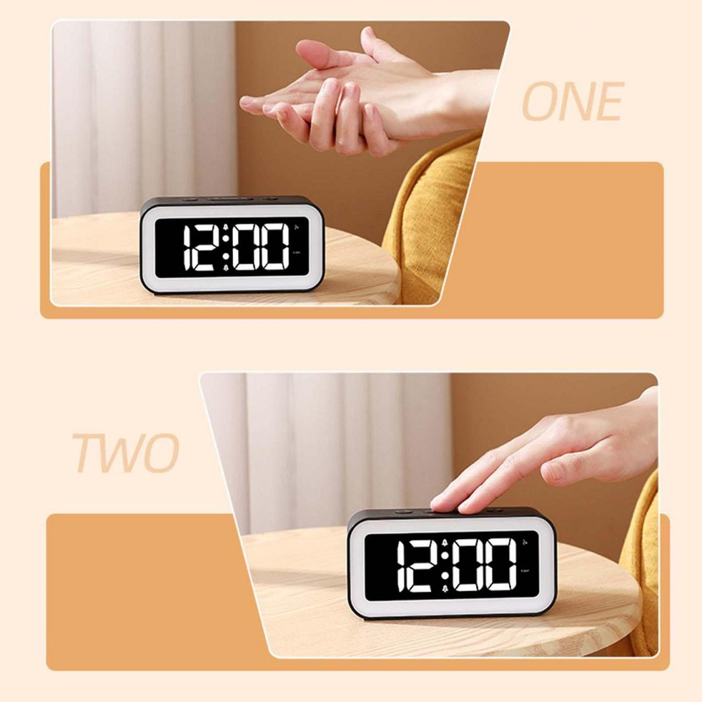 Годинники електронні настільні 40544, / 7336/ з LED підсвіткою та USB Дніпро - фото 4