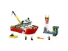 Конструктор Пожежний катер, 412 деталей сумісний із lego-лого