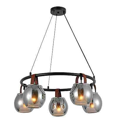 VALESO Люстра підвісна в стилі лофт G 321029/5 Matte Black Коломыя