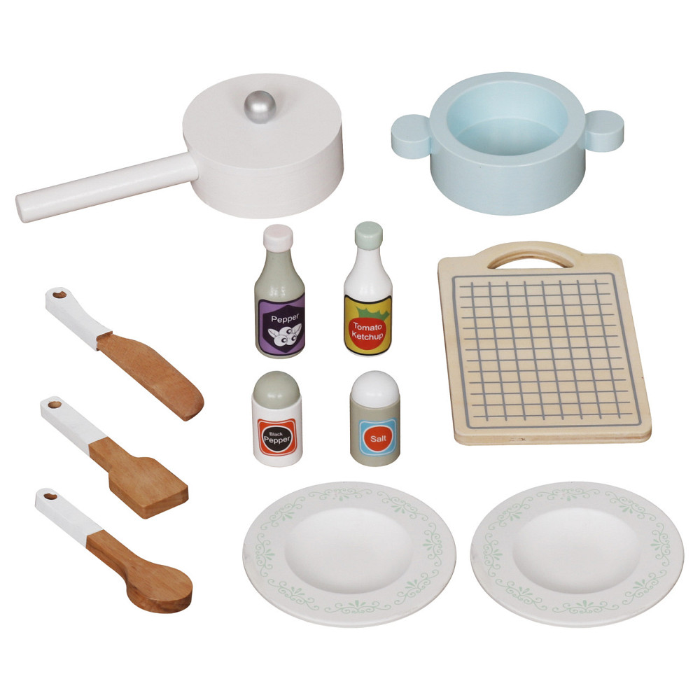 Дитяча дерев'яна ігрова кухня AVKO Парма Blue (40011573) для дітей Київ - фото 6