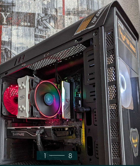 Ігровий комп'ютер: RX580 Sphire Puls 4Gb. Ryzen 3 3600x. Київ - фото 8