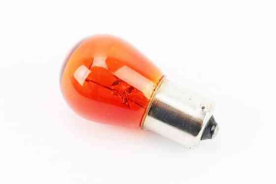 Лампа повороту (велика, жовта з цоколем) 12V / 21W BA15S Бершадь
