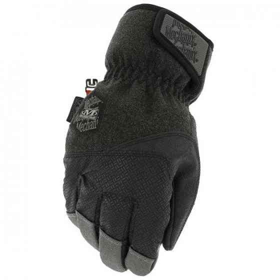 Зимові тактичні рукавички Mechanix Coldwork WindShell Чорний із сірим M Вінниця