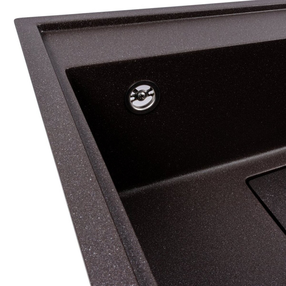 VALESO Гранітна мийка VALESO SHERLIT 6050 матова гренадін Коломия - фото 5