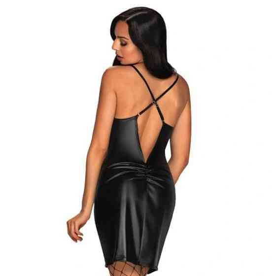 Платье-мини Obsessive Yollanda черный, L/XL Sex Aura Киев
