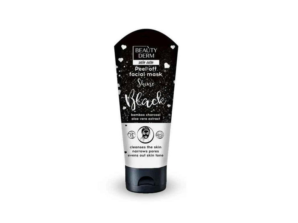 Маска-пленка 75мл для лица Black ТМ BEAUTYDERM Киев - изображение 1