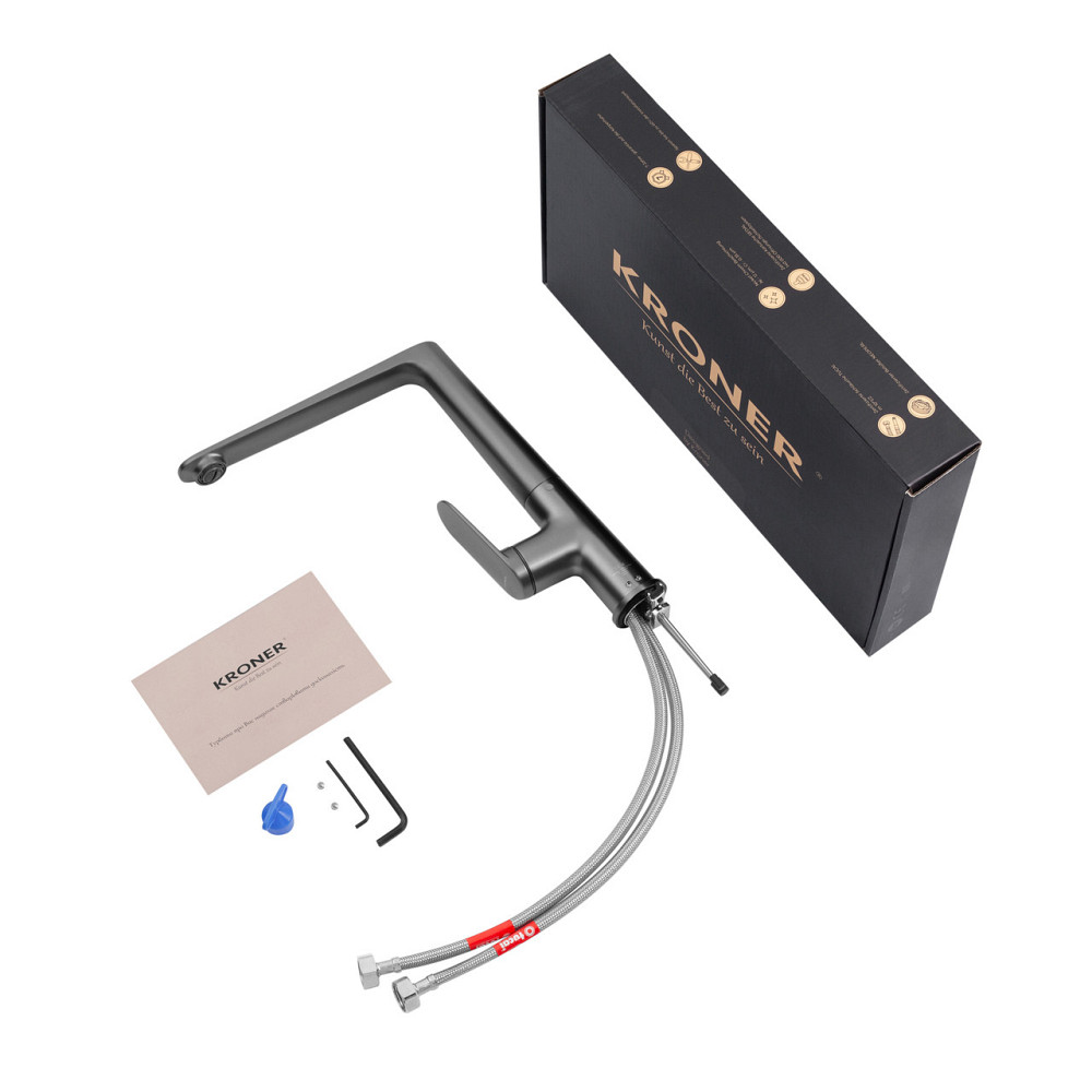 Змішувач для кухні Kroner Element 211512A-5301 Київ - фото 9