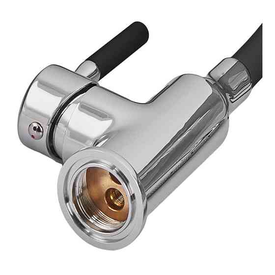 Смеситель для кухни Zerix ATRIUM-011-T REFL.BLACK (Цвет хром+силик.вылив черный) (ZX4720) Киев