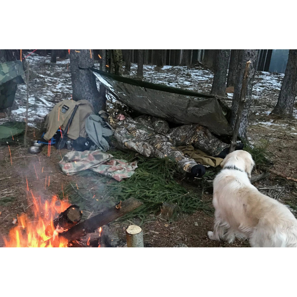 Спальний мішок-комбінезон Selkbag Realtree Instinct (розмір XL) Камуфляж Вінниця - фото 8