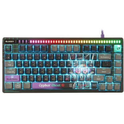 Клавіатура A4Tech AT75 RGB USB UA Cypher Ghost (4711421001830) Вінниця - фото 9