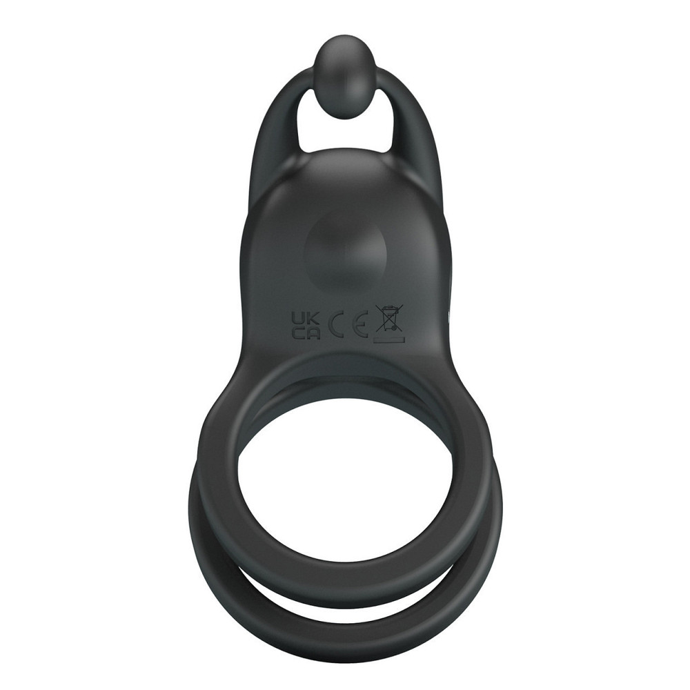 Кільце ерекційне Pretty Love - Goodwin Vibrating Double Penis Ring, BI-210222 Sex Aura Київ - фото 4