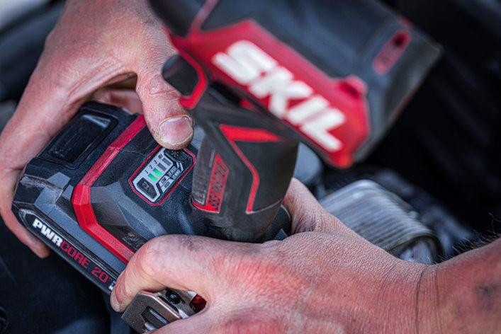 Гайковерт аккумуляторный бесщеточный ударный, SKIL 3265 CA Compact + аккумулятор 5 Ah + зарядное устройство Одесса - изображение 7