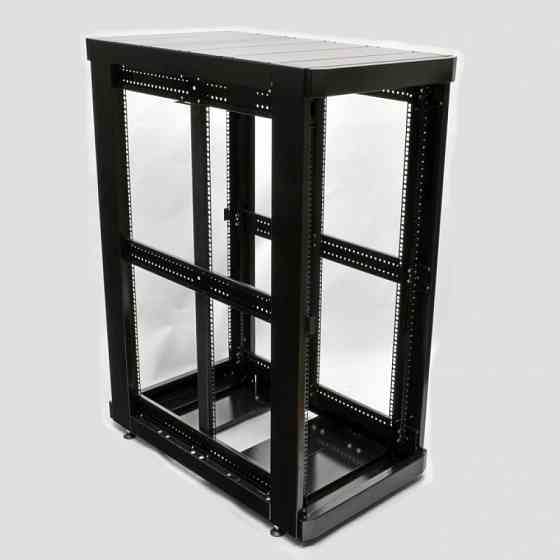 Шафа серверна CMS 33U 610 х 1055 UA-MGSE33610MB посилена для мережевого обладнання Київ