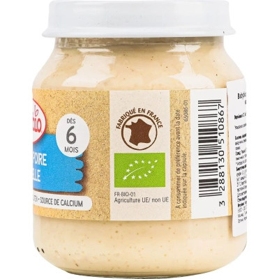 Детское пюре BabyBio Органическое на основе коровьего молока с грушей и корицей 130 г (51086) Винница - изображение 2