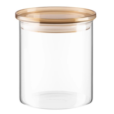 Банка Ardesto Fresh 700 мл, скло, пластик, прозорий (AR1307SFM) Винница - изображение 1