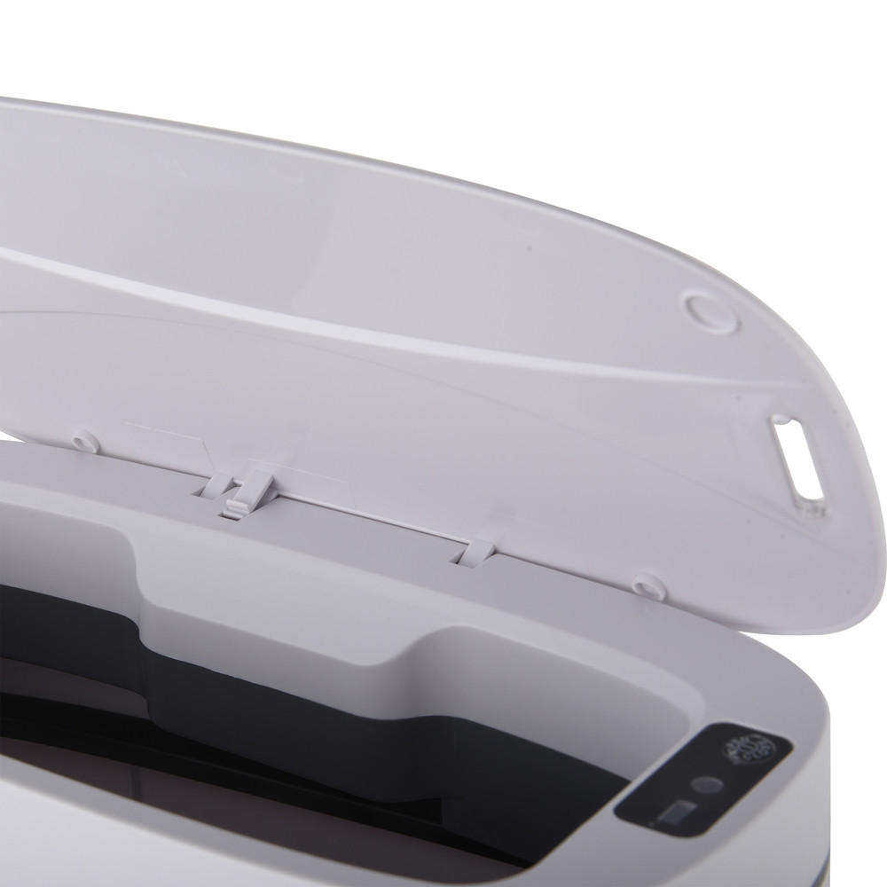 Відро для сміття сенсорне овальне Mixxus Flat-TC0109 White 9 л колір білий (MI7074) ( 29791 ) Харьков - изображение 16