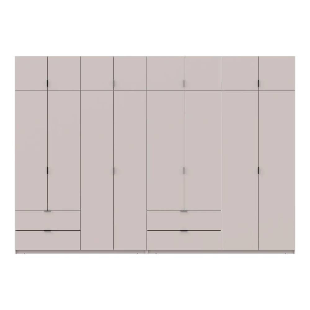 Шкаф для одежды Doros Лукас Кашемир 4+4 ДСП 340х50х240 DRS-011721 (42005140) Львов - изображение 4