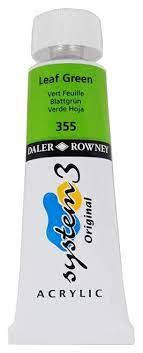 Фарба акрилова "System 3" 75мл 90775355 зелена трав'яна, шт Київ - фото 1