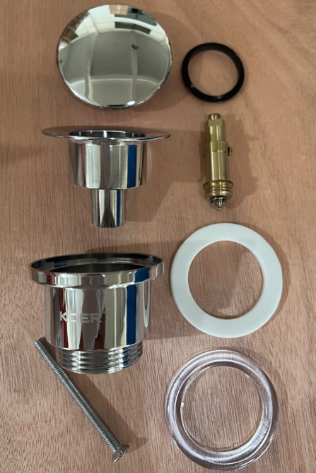 Донний клапан для умивальника Koer PW-01-01 1 1/4''     ( KR3400 ) 20251 Харків - фото 3