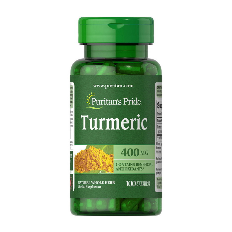 Turmeric 400 mg (100 caps) Луцьк - фото 1