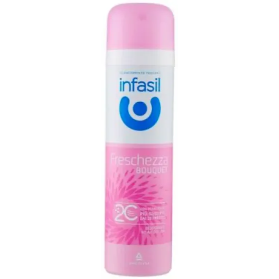 Дезодорант для тела спрей Infasil Deospray Freschezza Bouquet 150 ml Львов