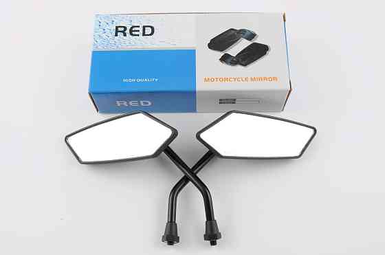 Дзеркала багатокутні mod:224, 8mm (міні, чорні) RED Київ