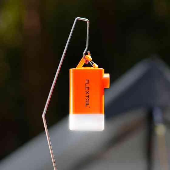 Насос-ліхтар-powerbank кемпінговий Flextail Max Pump 2 Plus, помаранчевий Київ