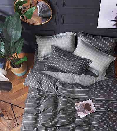 Ecotton Комплект постільної білизни Ecotton полуторний 150х215 см 100% бавовна із сатину Коломыя