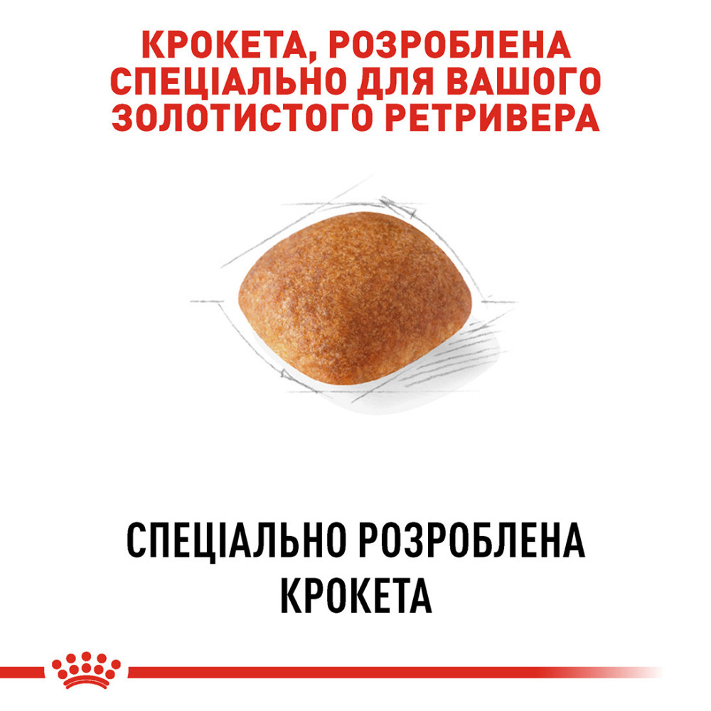 Корм для взрослых собак породы Золотистый ретривер ROYAL CANIN GOLDEN RETRIEVER ADULT 12.0 кг Киев - изображение 4