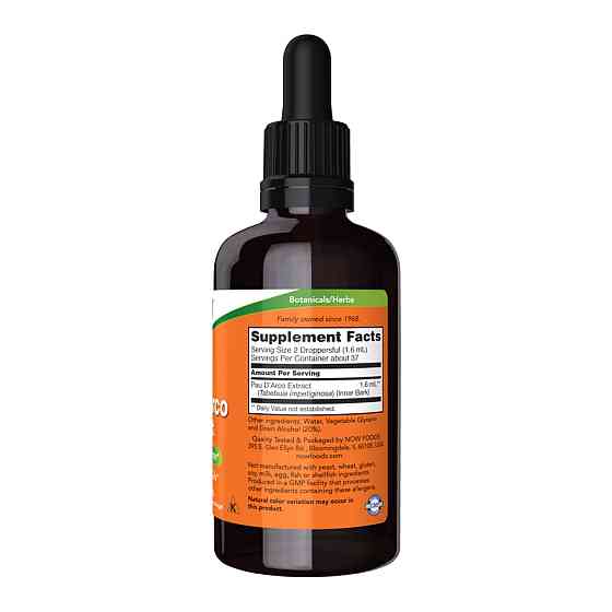 Экстракт По Дарко Now Foods Pau D'Arco Extract Liquid  59ml Киев