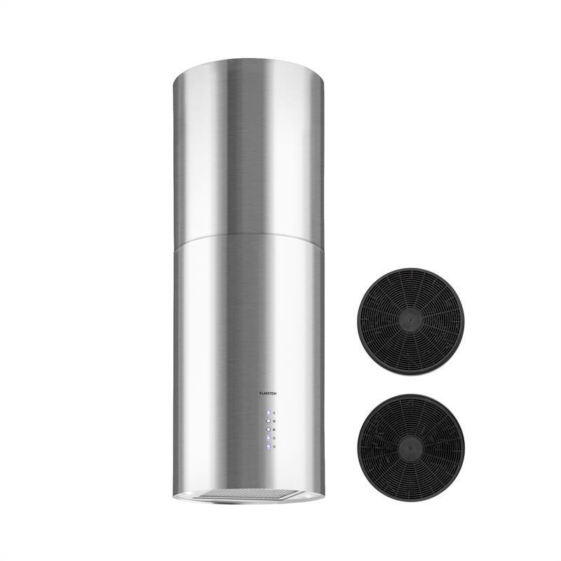 Острівна витяжка Beretta Ø35 см витяжка/рециркуляція 650 м3/год LED-фільтр з активованим вугіллям неіржавка Рівне - фото 1