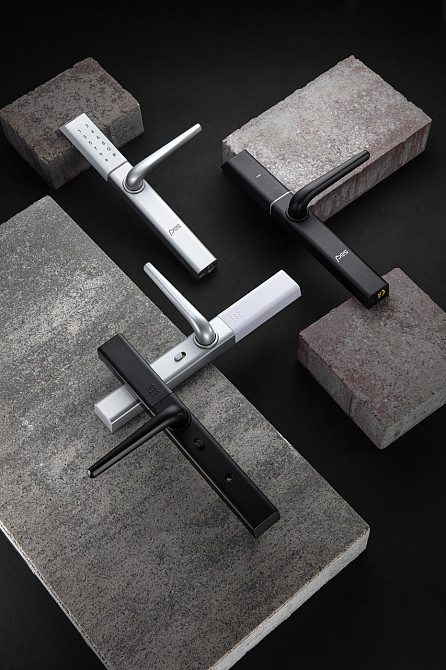 PES Ford silver розумний замок з вузьким корпусом Київ - фото 4