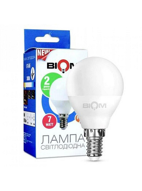 Лампа Biom BT-566 С37 7W Е14 4500K Харьков - изображение 1