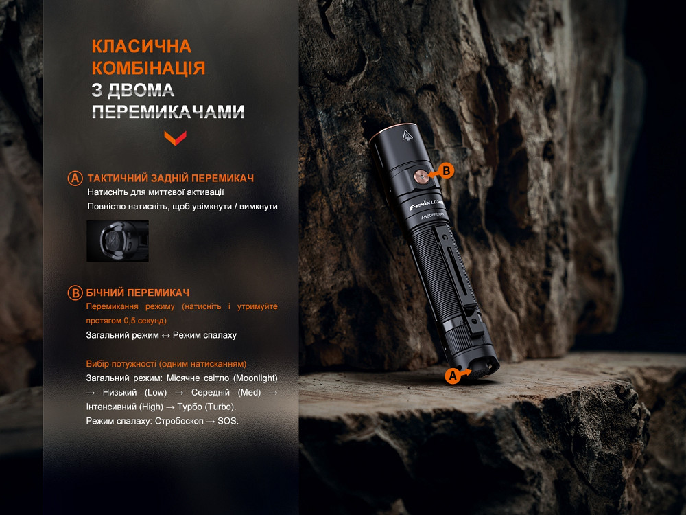 Ліхтар ручний Fenix LD30R Киев - изображение 10