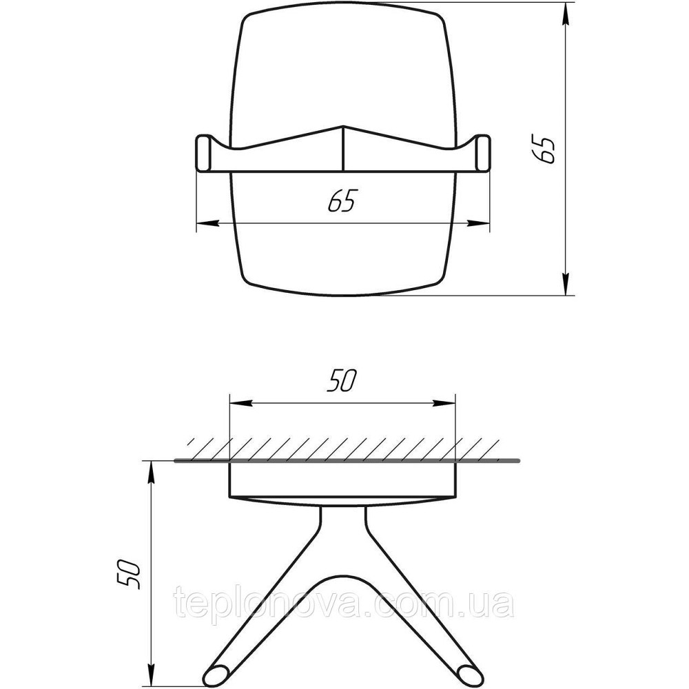 Гачок подвійний Perfect Sanitary Appliances RM 1501 Чернівці - фото 3