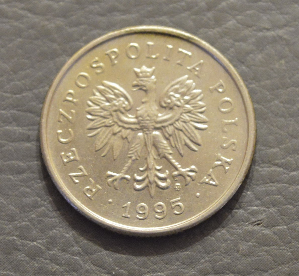 Польща 1 злотий 1995 рік (АП) Полтава - фото 1