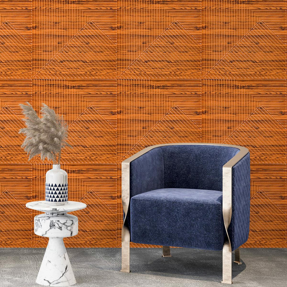 Самоклеюча декоративна 3D панель Бамбук Дерево 500х500х5мм SW-00002882 Київ - фото 5