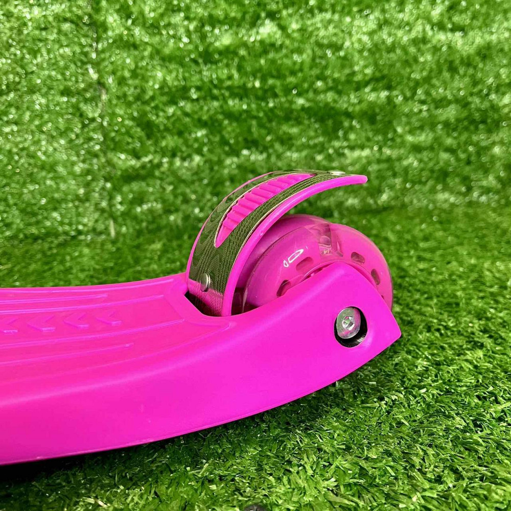 Самокат триколісний iTrike MAXI з підсвічуванням коліс Рожевий (JR 3-003-P1) Чернігів - фото 7