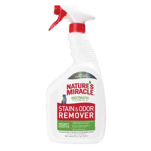 Средство 8in1 Nature_s Miracle Cat Stain and Odor Remover Spray для устранения пятен и запахов от кошек 946 мл Киев