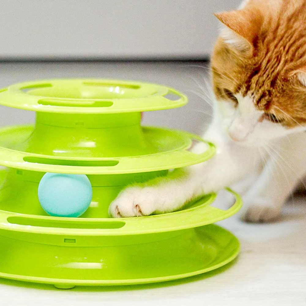 Интерактивная игрушка с мячиками для котов Ferplast Twister (Ферпласт Твистер) Запорожье - изображение 6