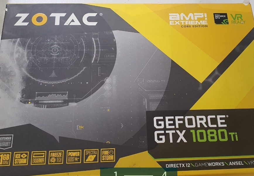 Видеокарта: Zotac 1080Ti , Amp Extreme Core Edition. Киев - изображение 3